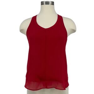 NWOT UO silence + noise Semi Sheer Open Back Tank